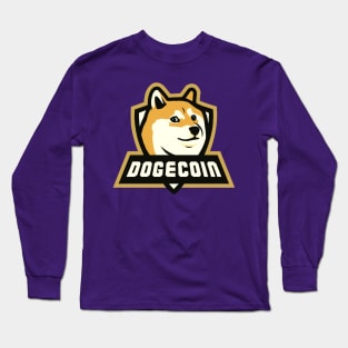 Team Dogecoin Long Sleeve T-Shirt